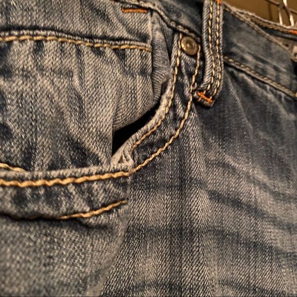 BKE Derek Jeans Size 34S Thick Stitch - Picture 5 of 15